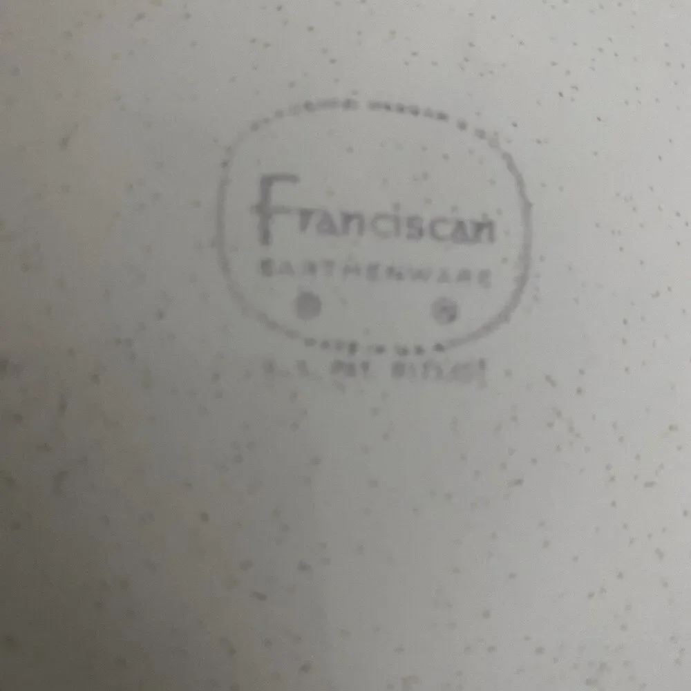 Vintage Franciscan Starburst Dinner Plate 10.75